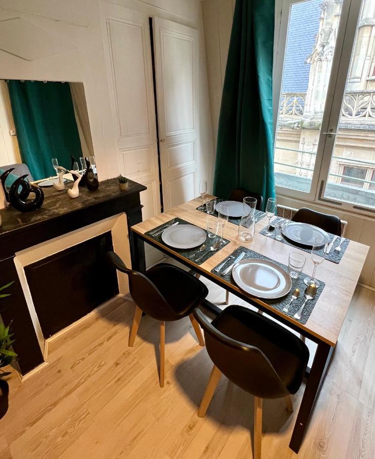 Studio Au Coeur De Rouen, 4 Personnes, Calme & Elegant 외부 사진
